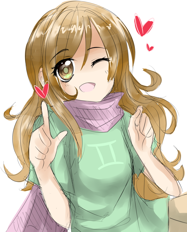 Brown Hair (816x979), Png Download