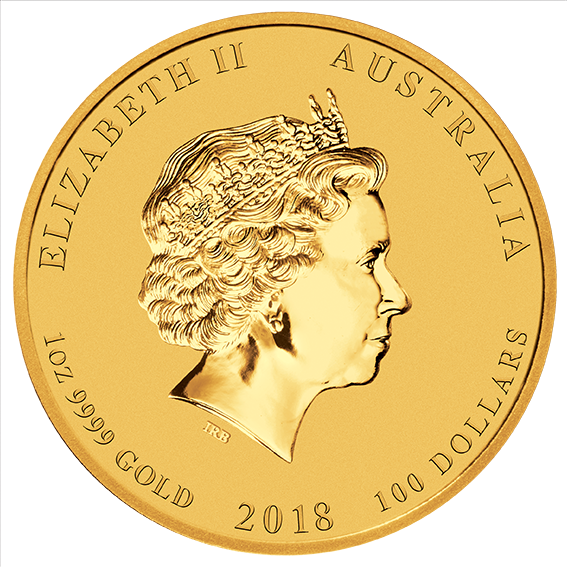 2018 Australian Koala Silver Coin Denomination - Gold Coin 10 Oz (567x567), Png Download