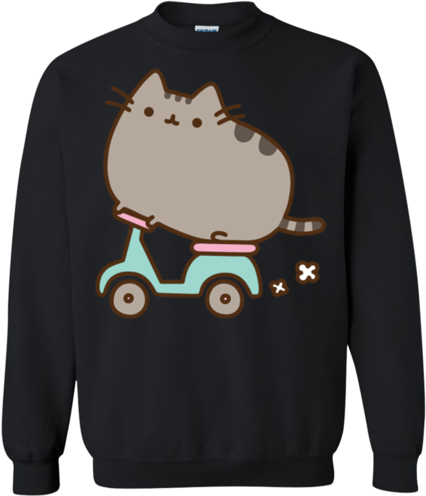 Pusheen Cat Driver Funny Gift Shirt - Am Pusheen The Cat Shirt (1024x1024), Png Download