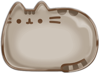 1 Of - Pusheen Shaped Trinket Tray (600x600), Png Download
