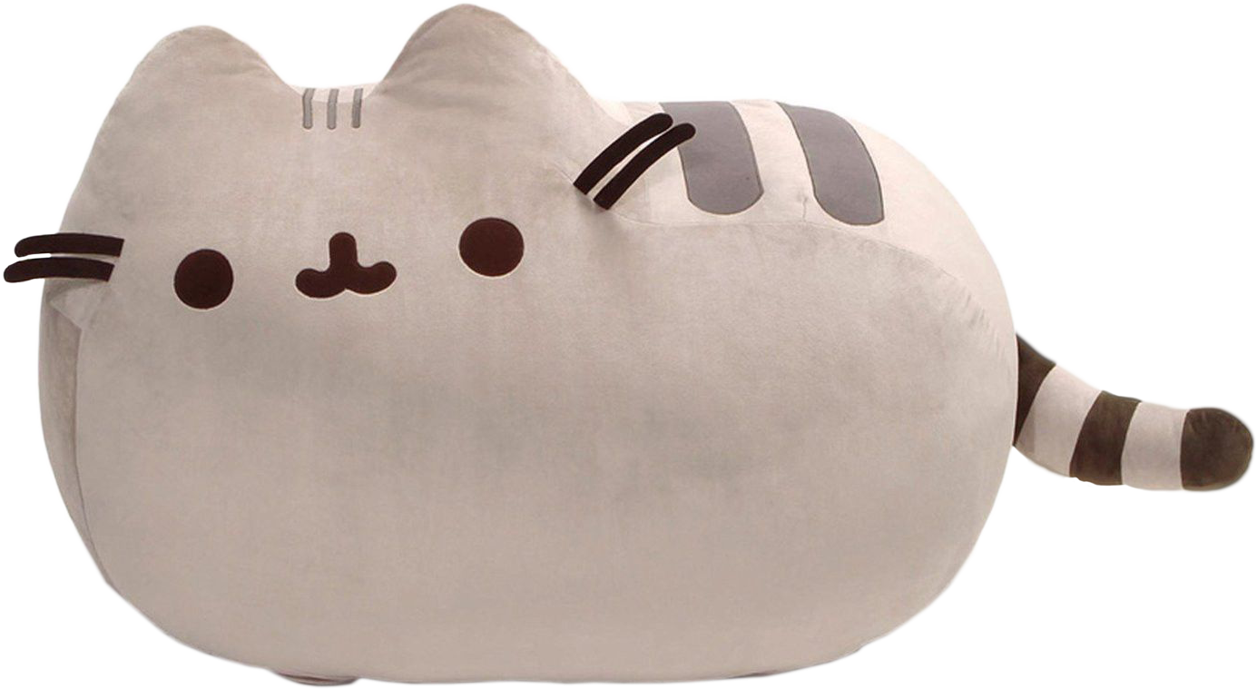 Pusheen - Pusheen The Cat Plush Super Jumbo Pusheen (1385x759), Png Download