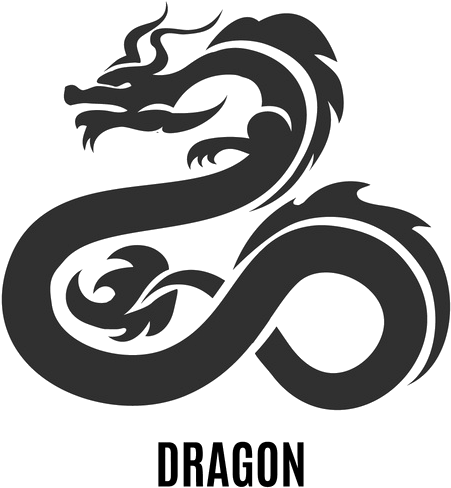 Astro - Ox And Dragon Logo (600x600), Png Download