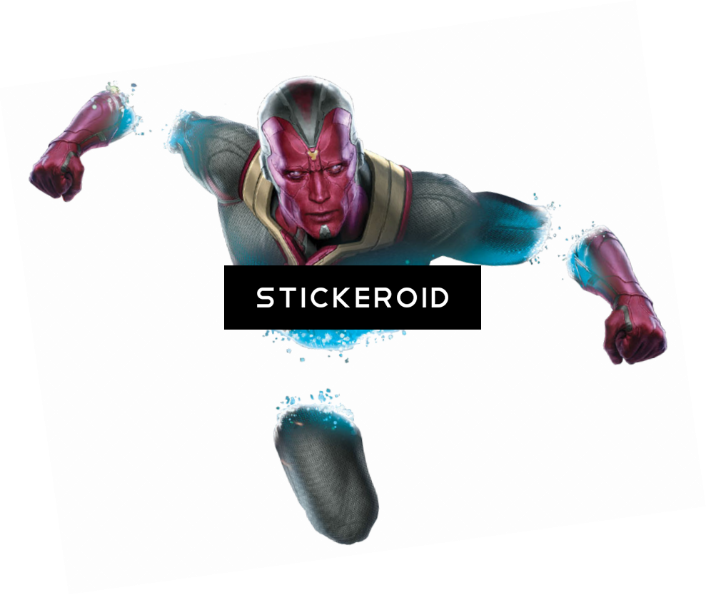Marvel Vision (989x834), Png Download