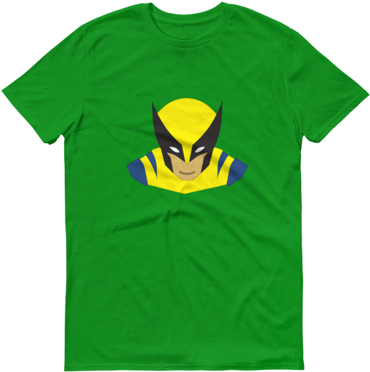 Classic Wolverine Short Sleeve T-shirt (600x600), Png Download