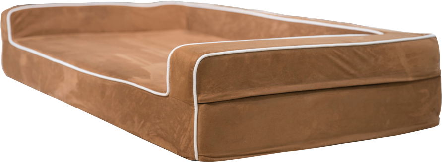 Orthopedic 3 Sided Bolster Bed - Bolster (1000x668), Png Download