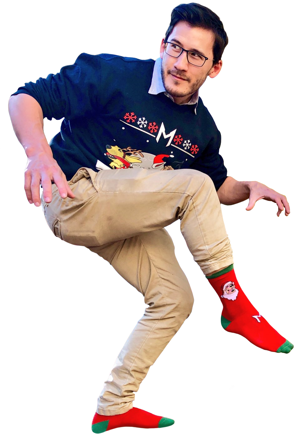 Sneaky Markiplier (1200x1502), Png Download