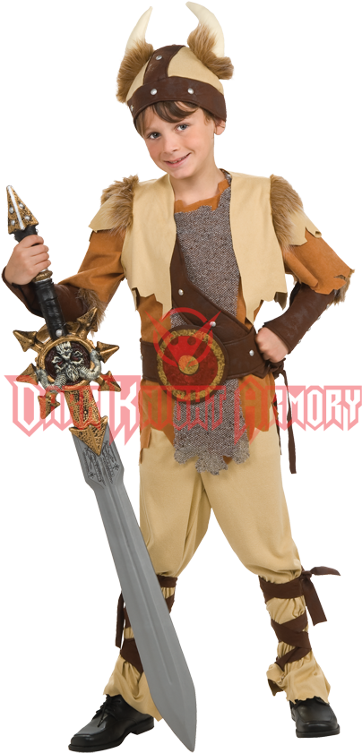 Boys Viking Warrior Costume - Viking Costume Boys (850x850), Png Download