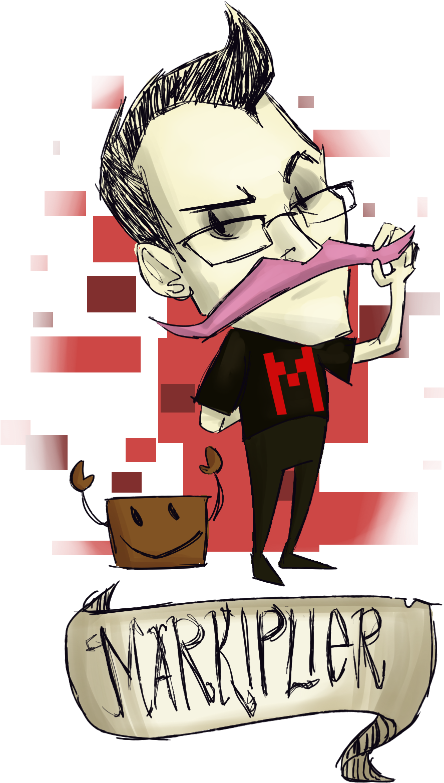 Mariplier By The Letter W - Illustration (986x1675), Png Download