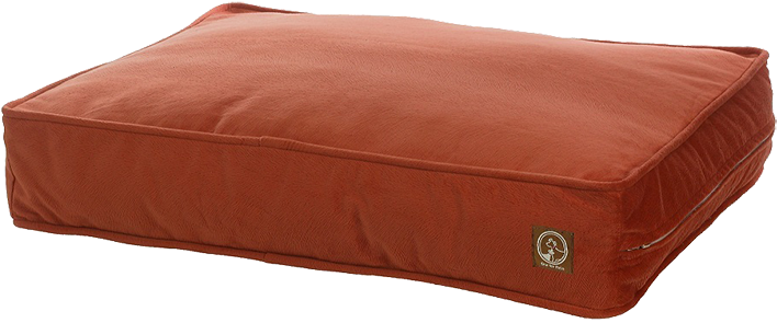Faux Suede Classic Pillow Pet Bed - Bed (800x563), Png Download