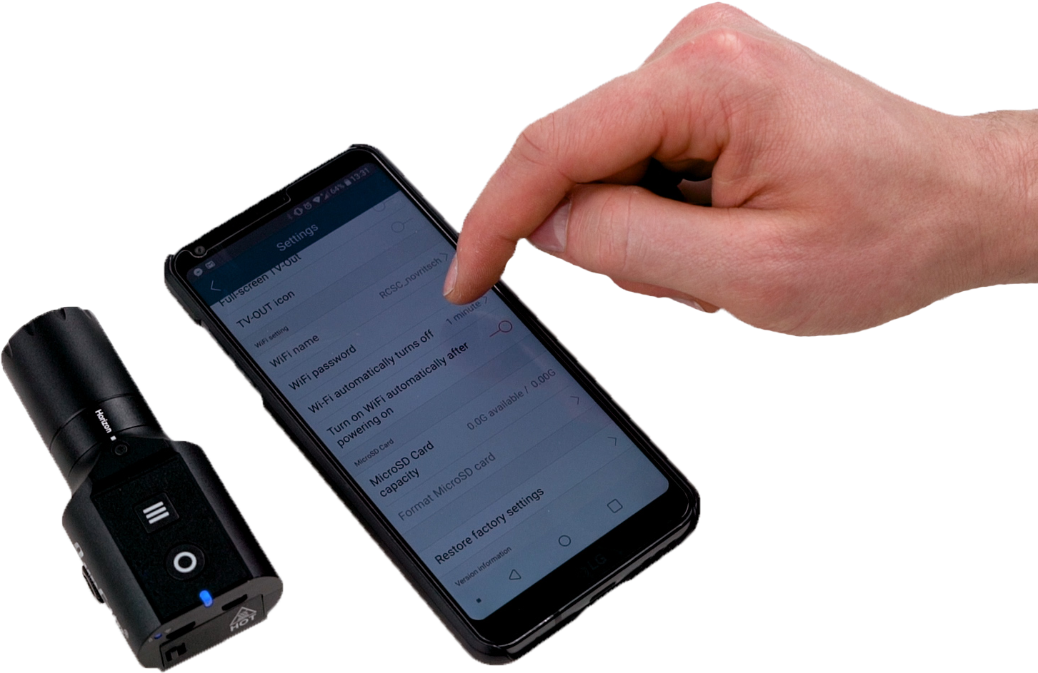 Scopecam Settings - Feature Phone (1920x1080), Png Download