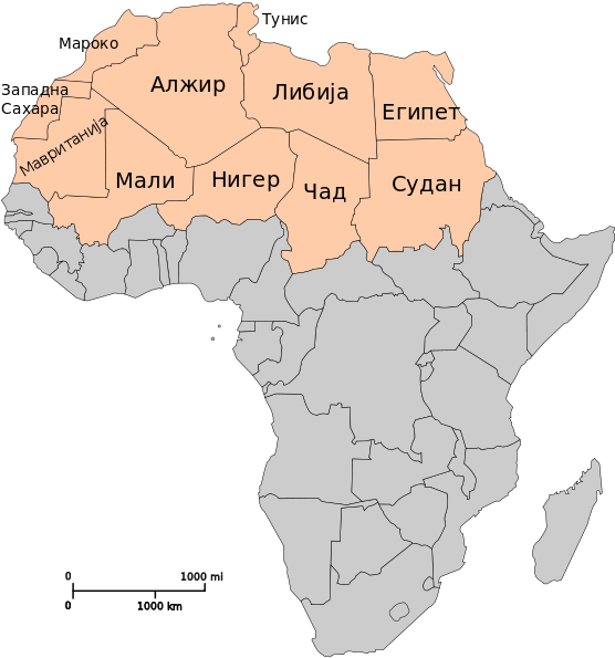 Map - Image - Map Of Africa Comoros (585x600), Png Download