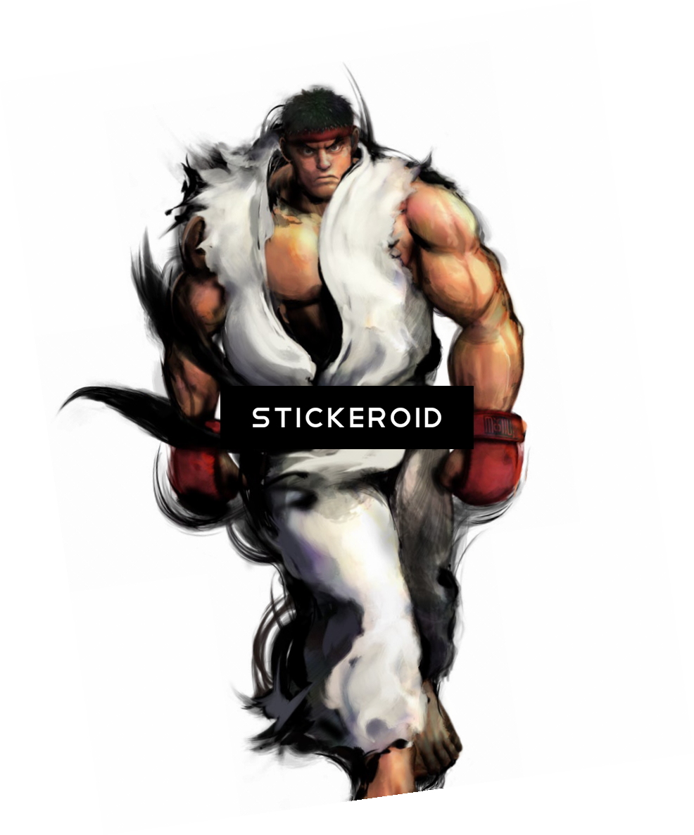 Ryu Fighter Street - Street Fighter Gouken Ryu (986x1186), Png Download