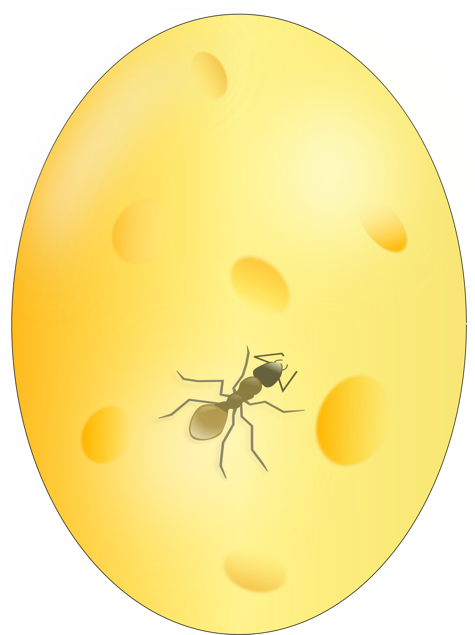 This Free Icons Png Design Of Ant In Amber (1697x2400), Png Download