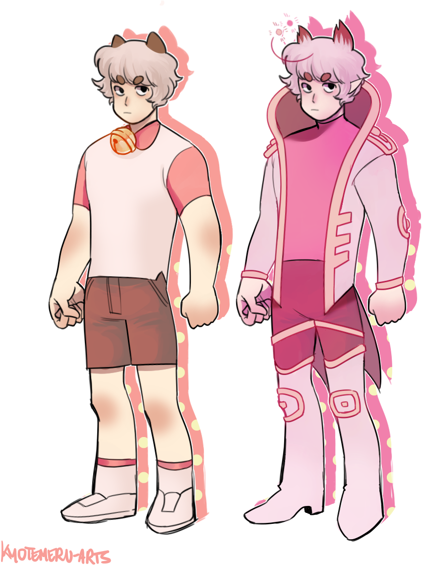 Haven't Been Drawing Bee And Puppycat In A While/// - Bee And Puppycat Puppycat Human (1008x1156), Png Download