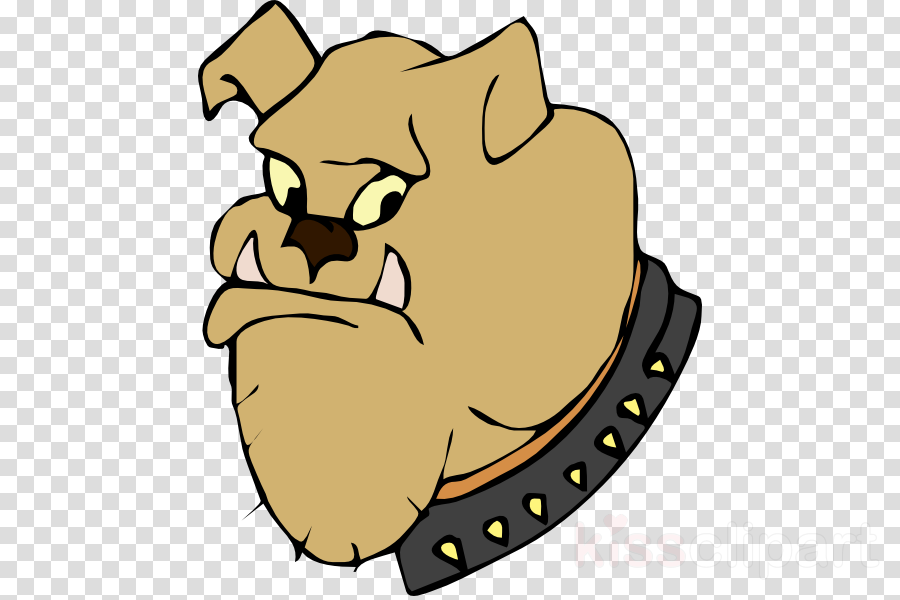 Cartoon Dog Head Clipart Bulldog Puppy Boxer - Cartoon Dog Head (900x600), Png Download