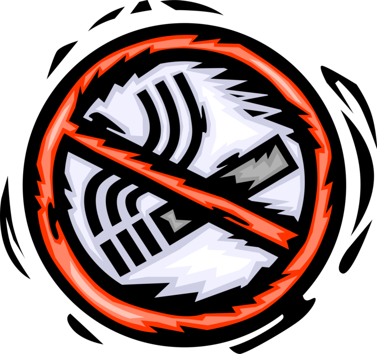 No Smoking Sign Image Illustration Of Or (747x700), Png Download