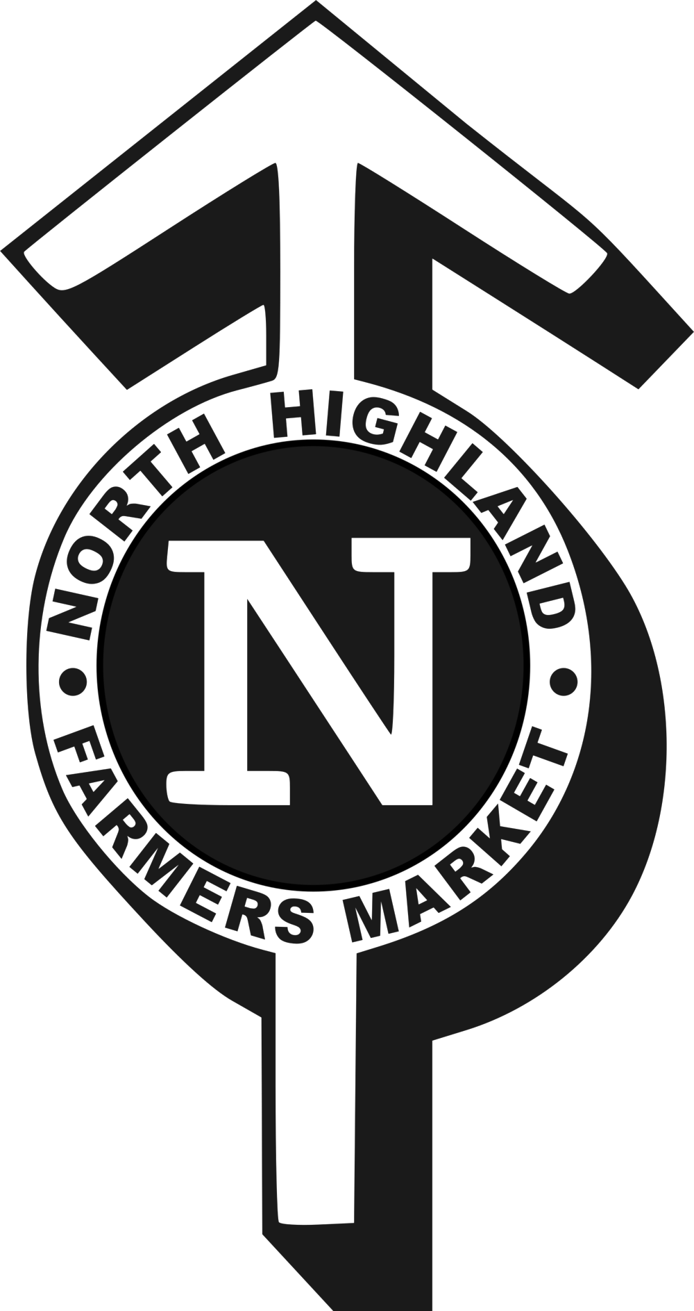 North Highland Farmers Market April November Wednesdays - Mercymed Of Columbus, Inc (1000x1887), Png Download