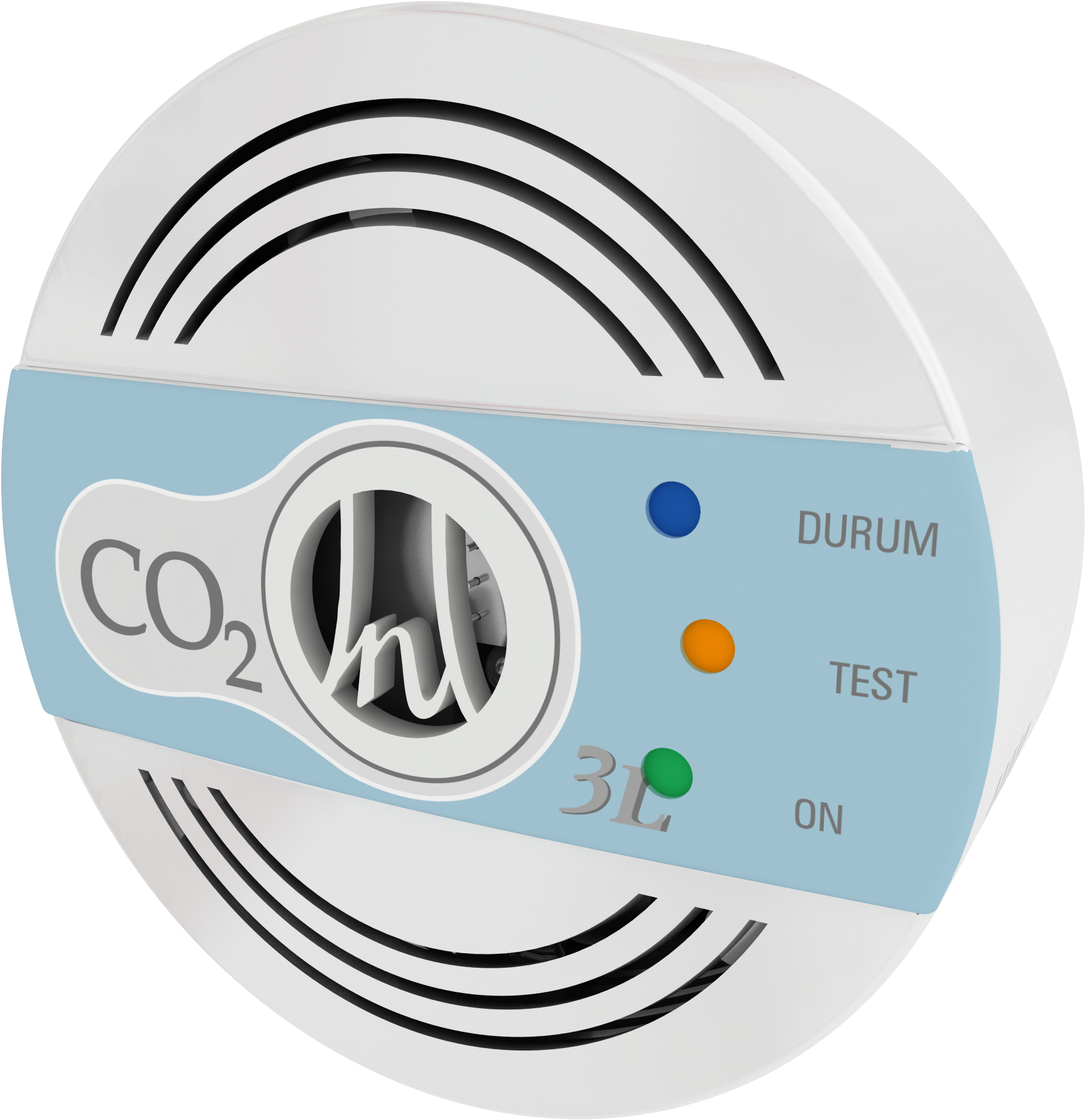 3l-3s Co2 Carbon Dioxide - Circle (2000x2000), Png Download