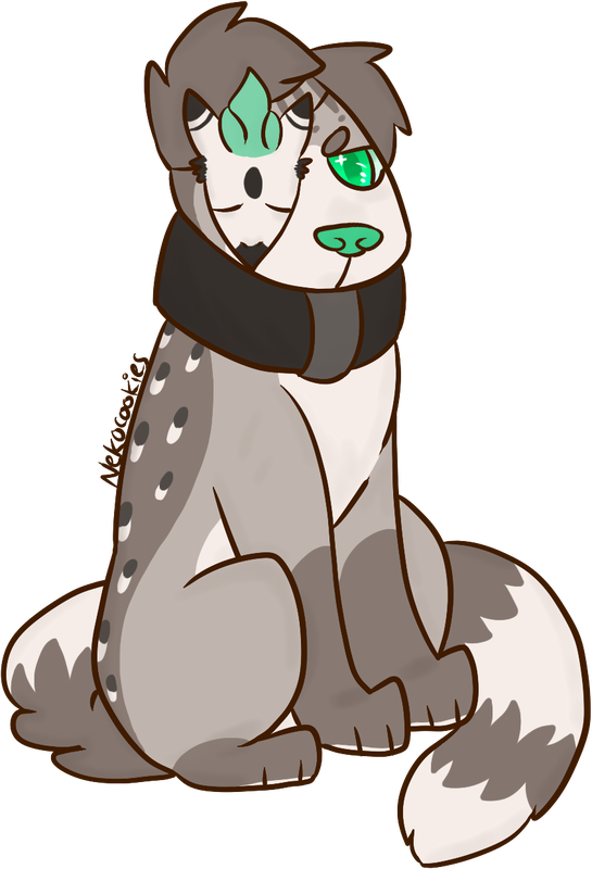 Pitbull X Fox Mask Spirit Personality - Cartoon (545x800), Png Download