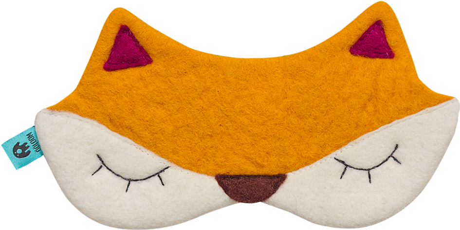 Home Goods - Fox Sleeping Mask (974x650), Png Download