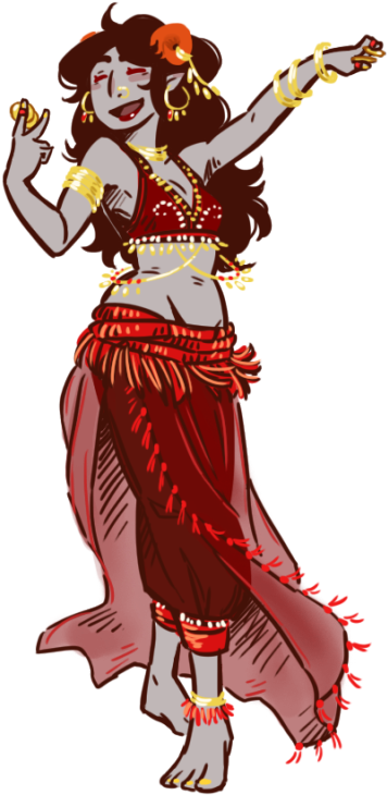 Google Search Dibujitos Lindos, Trolls Homestuck, Aradia, - Homestuck Aradia Dancing (430x750), Png Download