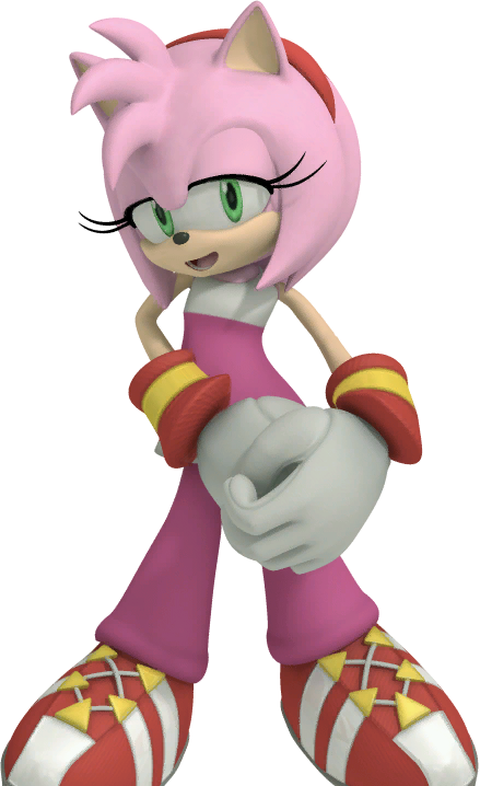 Shadow X Amy Fans Fond D'écran Entitled Sonic Free - Sonic Free Riders Amy Rose (439x718), Png Download