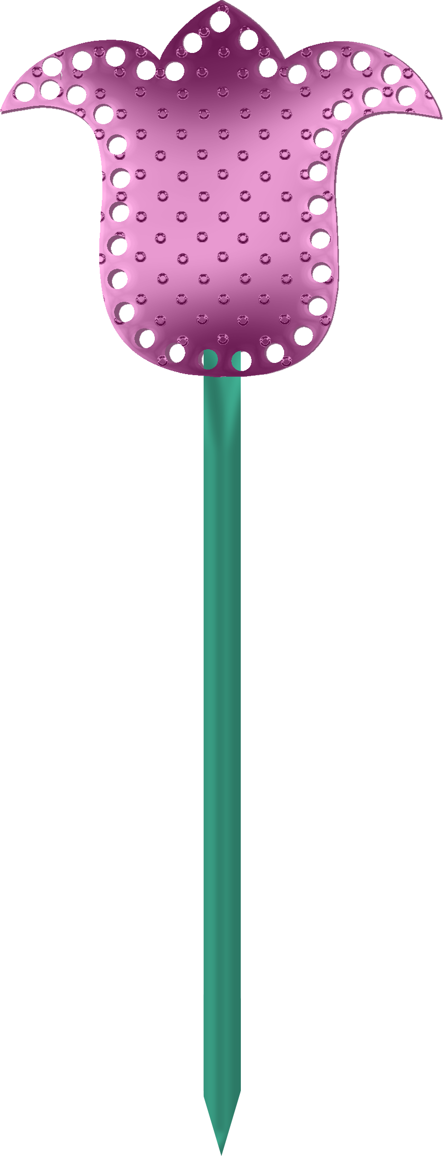 Polka Dot (870x2271), Png Download