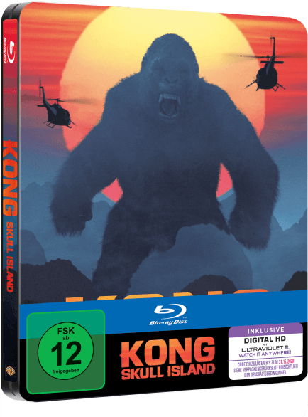 Skull Island - Dvd Cover (786x587), Png Download