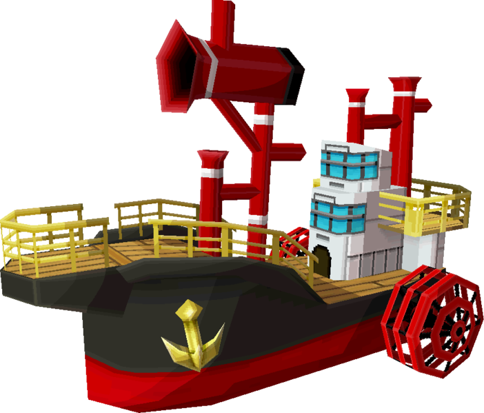 Practical Ship - The Legend Of Zelda (702x599), Png Download