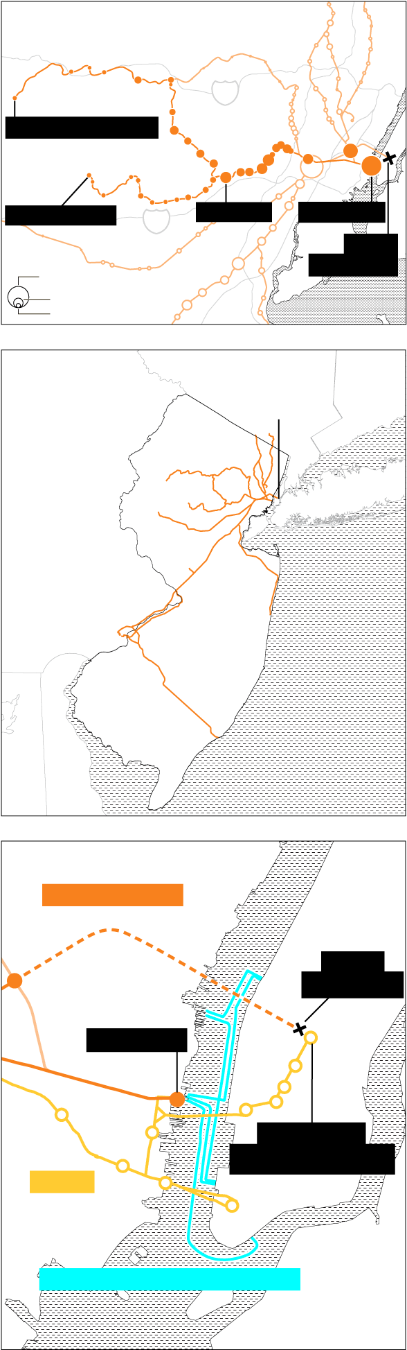 Morris & Essex Lines - Illustration (588x1954), Png Download