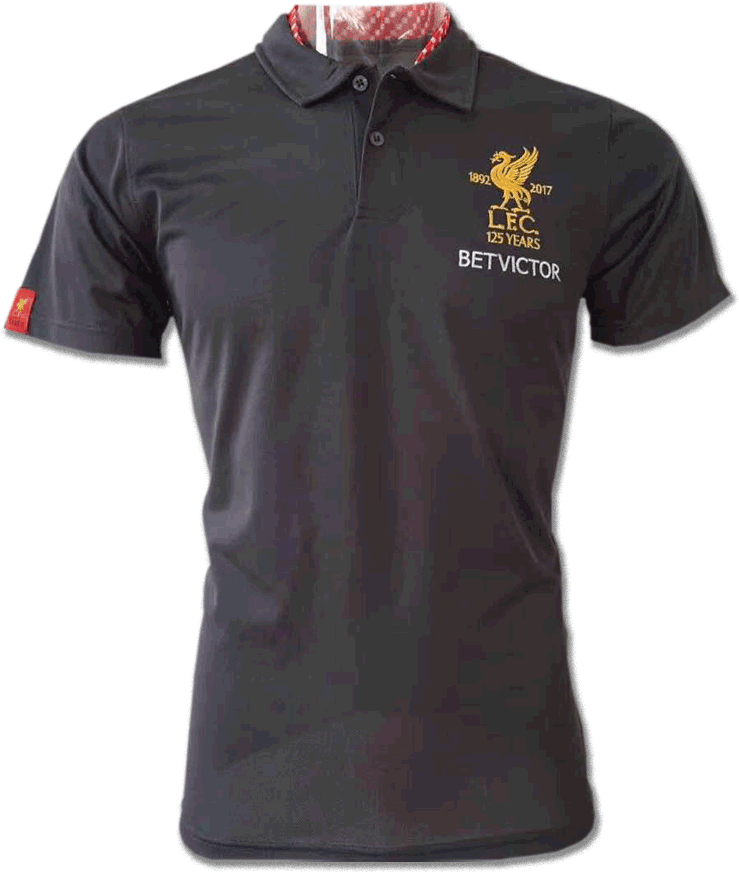 Liverpool Grey Color Polo T Shirt Zeal Evince Merchandise - T-shirt (900x1200), Png Download