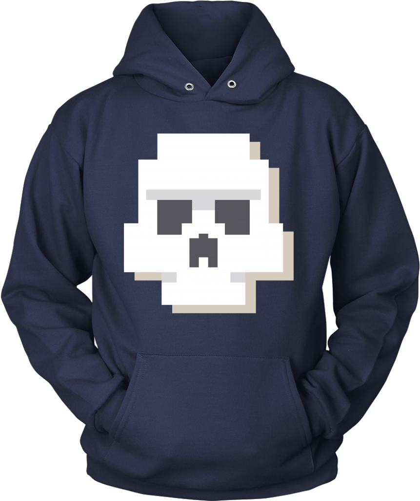 Pixel Skull (1024x1024), Png Download