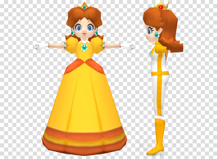 Wii Clipart Mario Kart Wii Princess Daisy Mario Kart (900x660), Png Download
