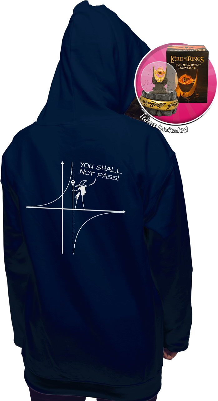 One Bundle To Rule Them All - Funny Math - You Shall Not Pass (900x1294), Png Download