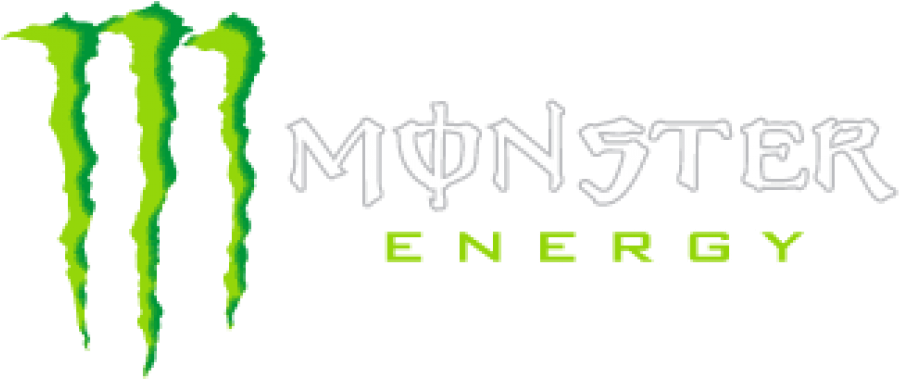 Tear Into A Can Of The Meanest Energy Supplement On - Monster Energy Cup Series Logo (939x400), Png Download