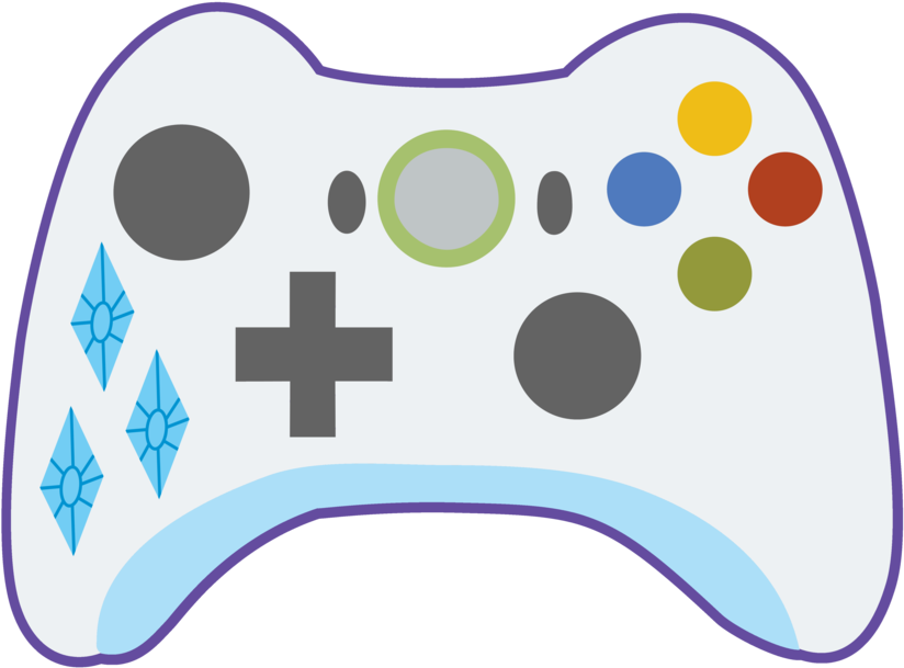 Cartoon Xbox Controller N2 - Xbox Controller Cartoon (900x720), Png Download