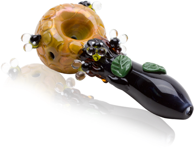 Beehive Pipe By Empire Glassworks (800x800), Png Download