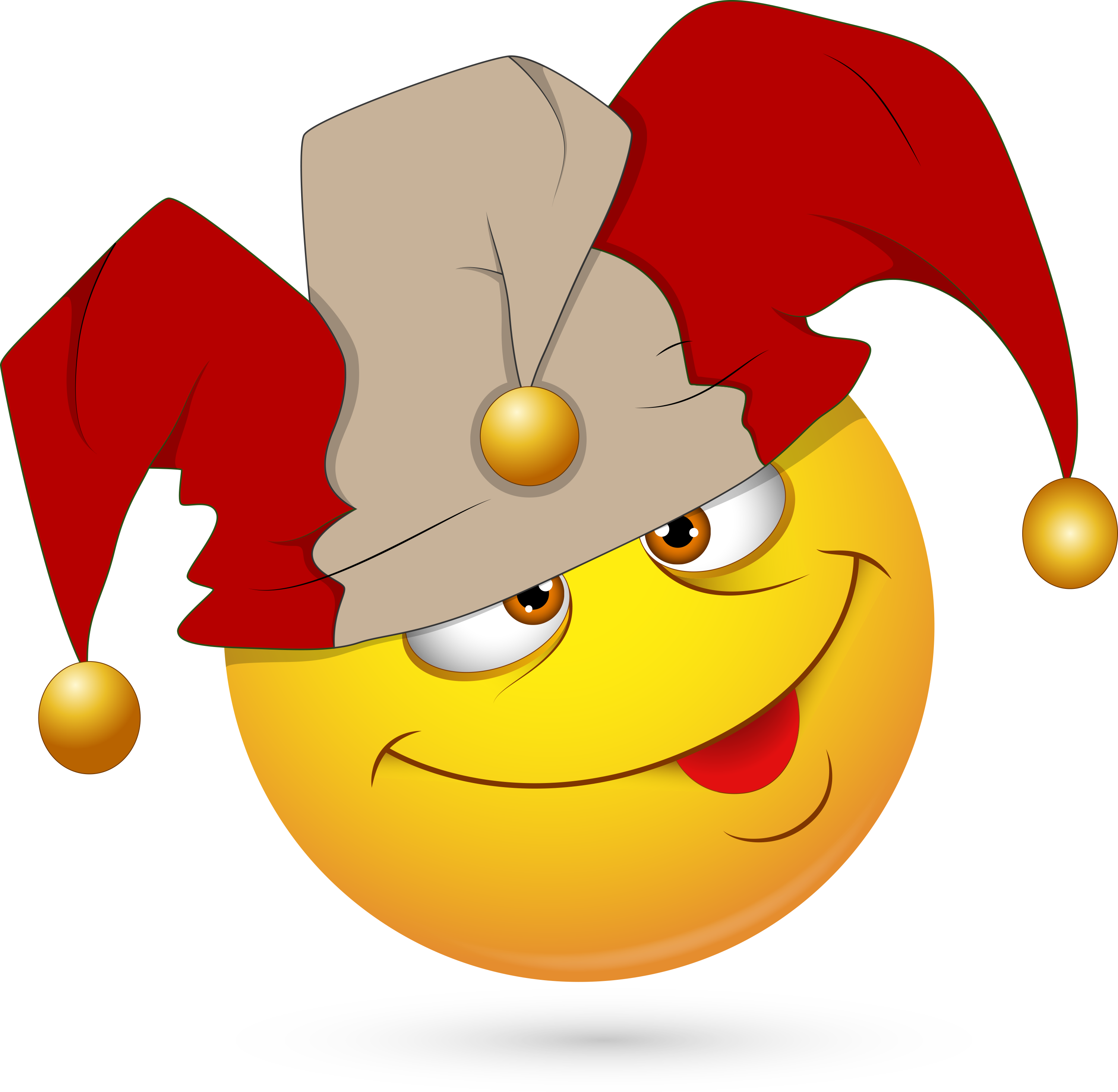 Mad Hatter's Day - Smiley Joke (3000x2930), Png Download