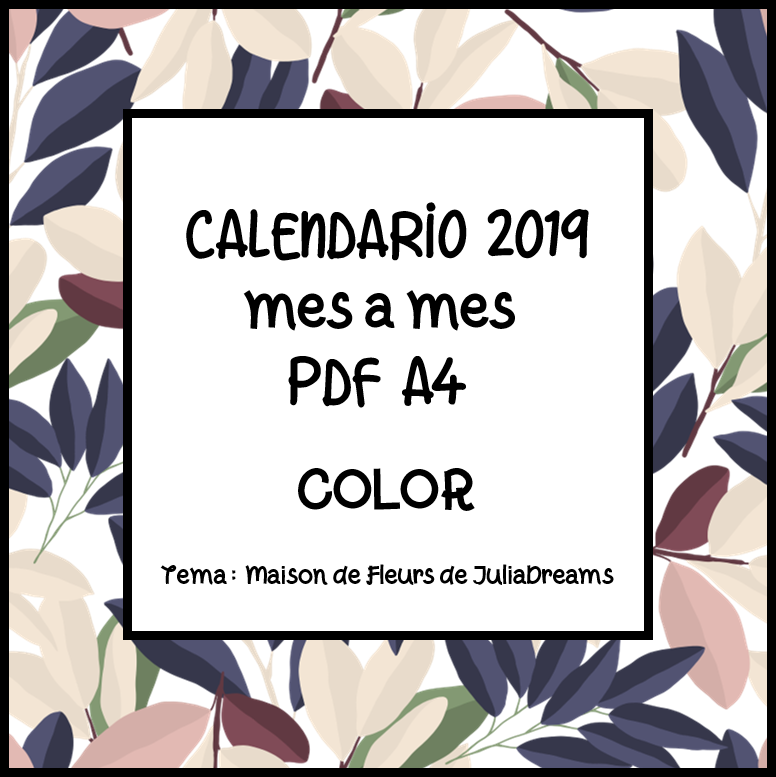 Pdf, A4, Imprimir, Calendario, Descarga, Papeleria, - Hygge (776x777), Png Download