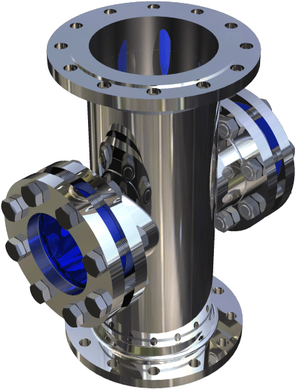 Durchfluss Schauglaeser Din Typ 530 Hauptansicht - Glass (800x600), Png Download