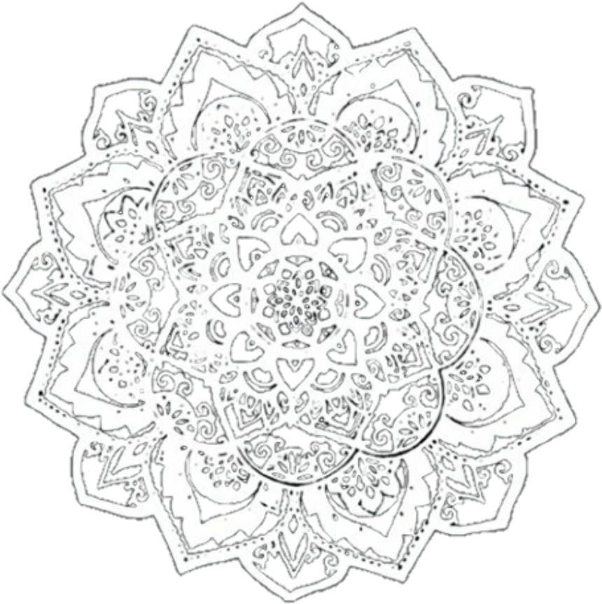 26 Images About For Icon On We Heart It - Mandala Overlay (1000x1000), Png Download