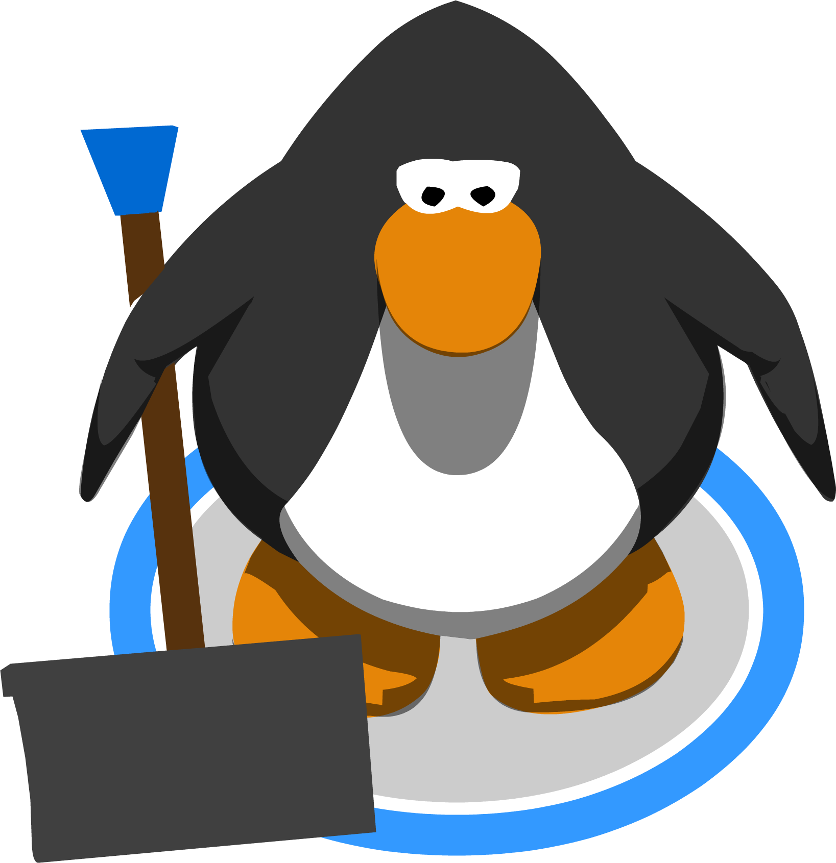 Snow Shovel In-game (1637x1691), Png Download