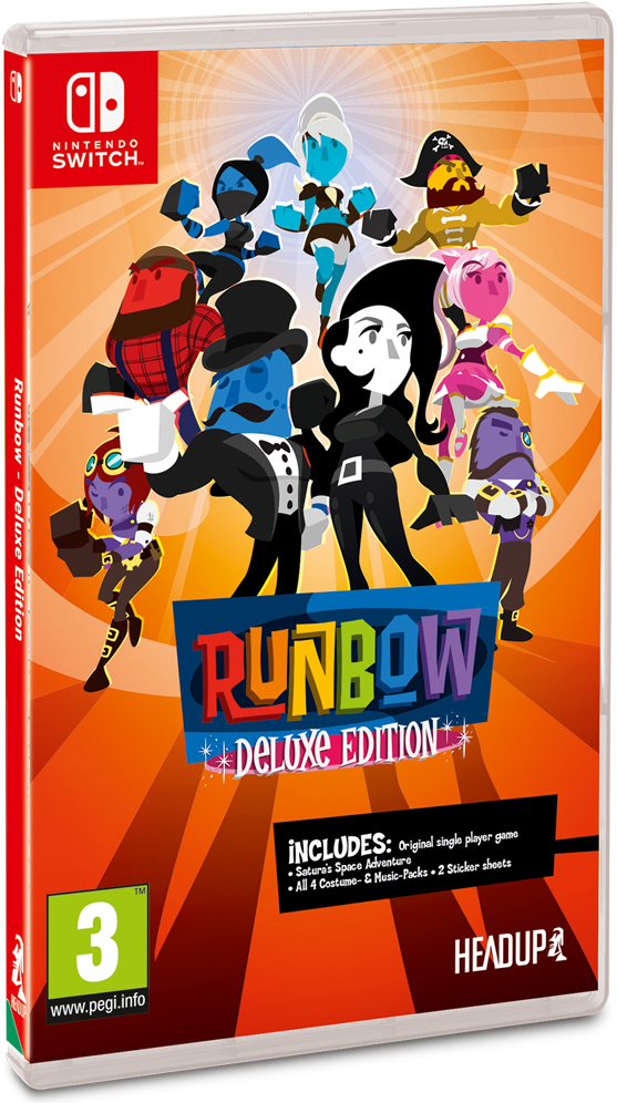 Runbow Deluxe Edition Nintendo Switch - Runbow Deluxe Edition Switch (1000x1000), Png Download