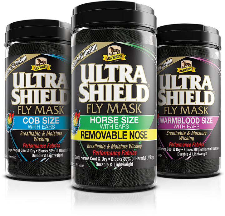 Ultra Shield Horse Fly Mask - Ultrashield Mask (1000x1000), Png Download