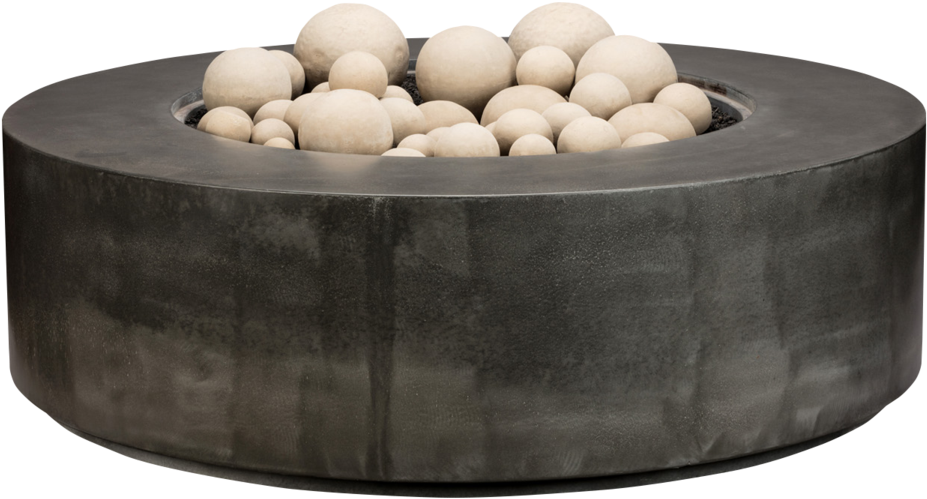 Block Infinity Precast Concrete Fire Pit - Fire Pit (1023x563), Png Download