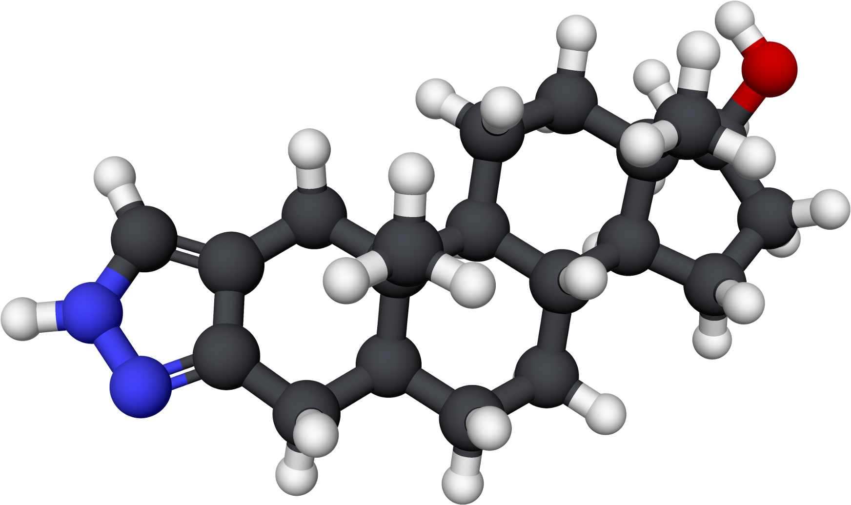 File - Estanozolol-3d - Flag Of The Federated States Of Micronesia (1800x1072), Png Download