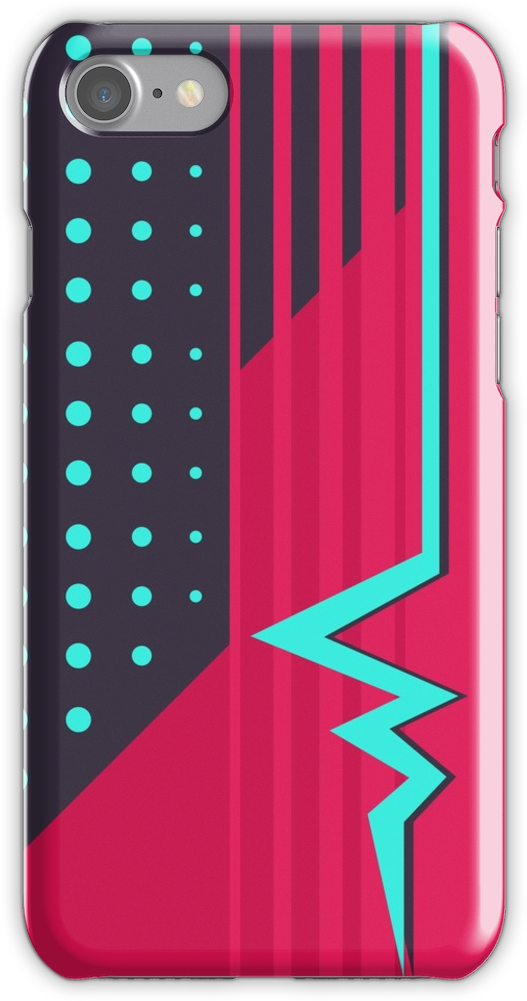 Neon Rider Iphone 7 Snap Case (750x1000), Png Download