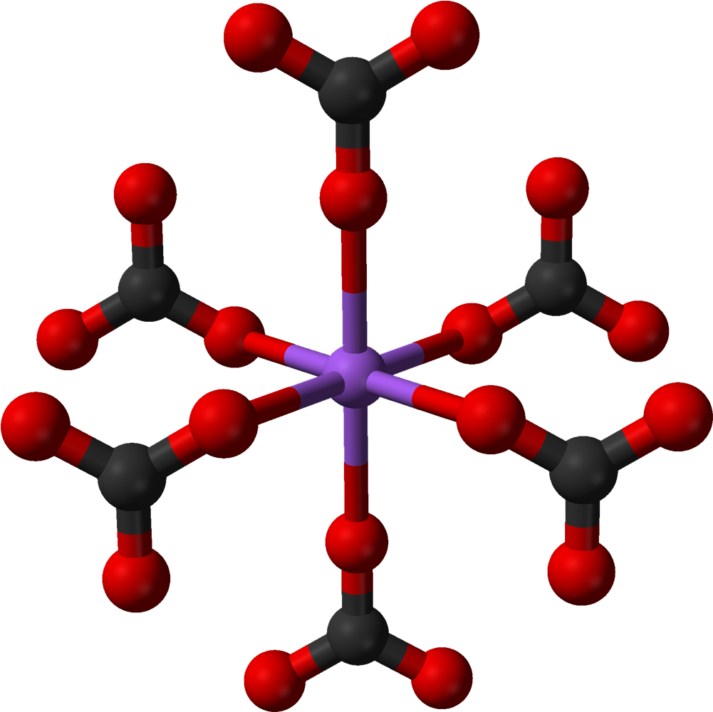 Sodium Carbonate Xtal Na Coordination 3d Balls - Structure (1100x1099), Png Download