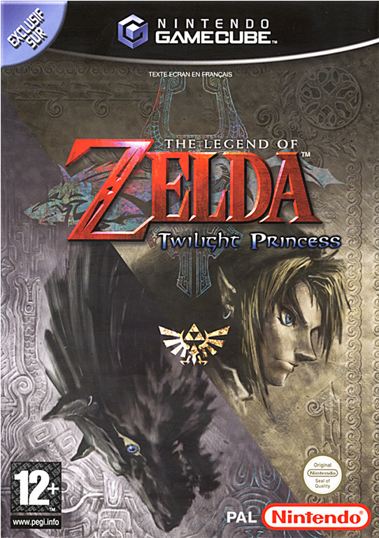 The Legend Of Zelda - Legend Of Zelda The Twilight Princess (gamecube) (768x768), Png Download