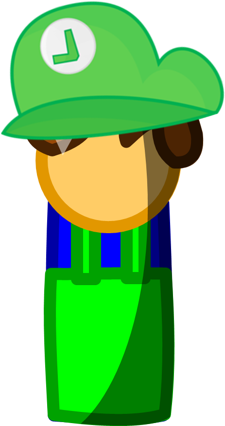 Luigi Clipart Hat (538x946), Png Download